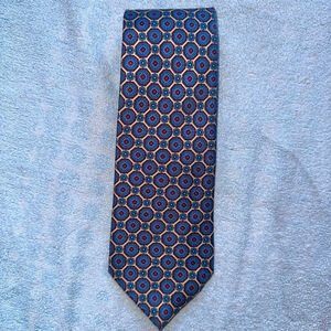 NOS Vintage Van Driver Greenwich Connecticut Floral 100% Silk Men's Neck Tie